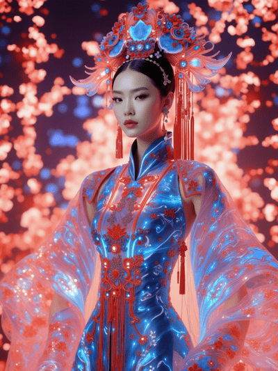 朝服古典美女